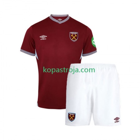 Billiga Fotbollströjor West Ham United Barn Hemma tröja 2025/26 Kortärmad